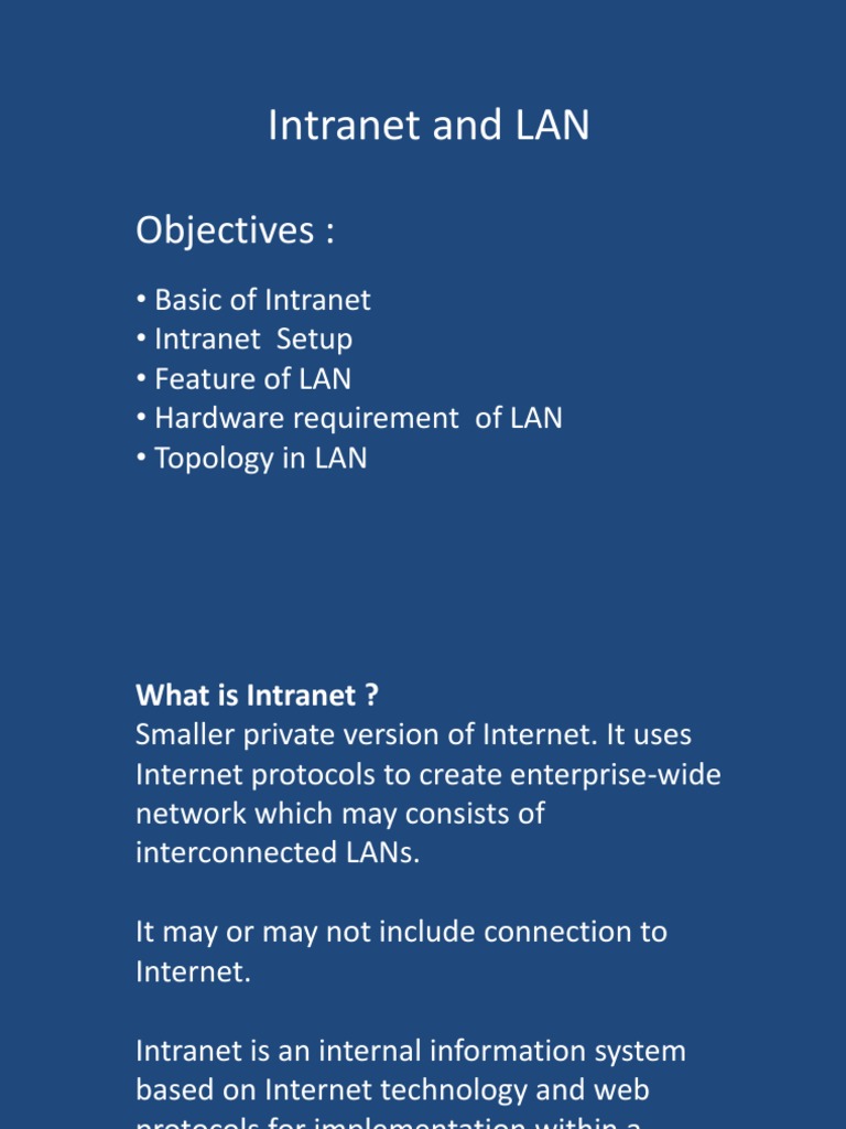and LAN PDF Network Topology