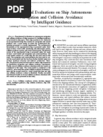 Experimental Evaluations on Ship Autonomous Navigation and Collision Avoidance by Intelligent Guidance