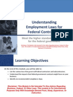 Understanding Employment Laws For Federal Contractors: Meet The Higher Standards of Working For The Federal Government