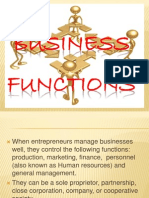 Business Functions Lecture 3