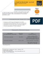 1st Quarter Detailed Status Reports of Governance Cluster Initiatives and Priority Legislations