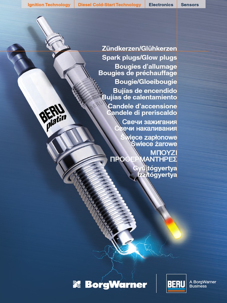 Beru - Catalog Bujii 2013 | PDF