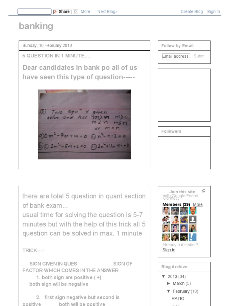 Banking - 5 Question in 1 Minute... | PDF | Teaching Methods & Materials