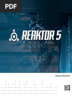 Download Reaktor 5 Manual Addendum Englishpdf by Djos Trance SN232891885 doc pdf
