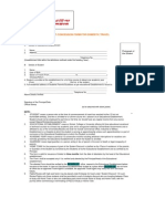 Student Concession Form For Domestic Travel