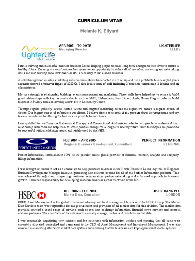 Melanie Ellyard | PDF | Investment Management | Business