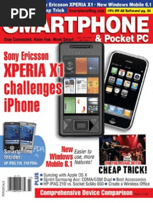 Smartphone And Pocket Pc Magazie June July Mobile Device Language Integrated Query