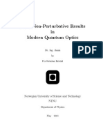 Selected Problems in Quantum Optics