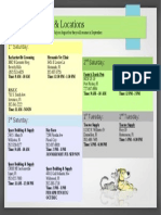 Hvs Vaccine Schedule & Locations