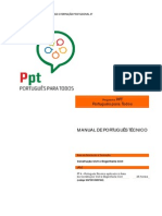 Manual de Português Técnico-construção Civil e Engenharia Civil
