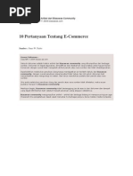 Download 10 Pertanyaan Tentang E-Commerce by api-19773958 SN23291031 doc pdf