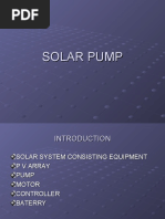 solar pump