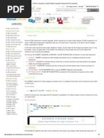 PL - SQL Transaction Commit, Rollback, Savepoint, Autocommit, Set Transaction