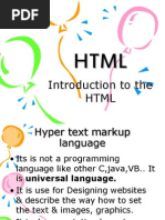 HTML Basic - HTML