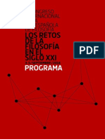 I Congreso REF Programa