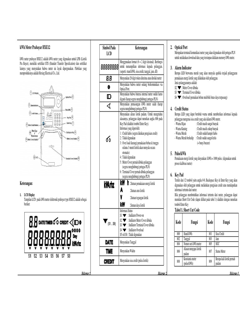 Hexing HXe12 | PDF