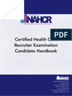 NAHCR Candidate Handbook