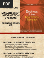 Management Information Systems: Chapter One