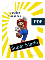 Lembar Kerja Anak Bertema Super Mario