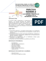 Plan de Practica Transporte de Sust. A Traves de La Membrana