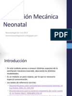 Ventilación Mecánica Neonatal