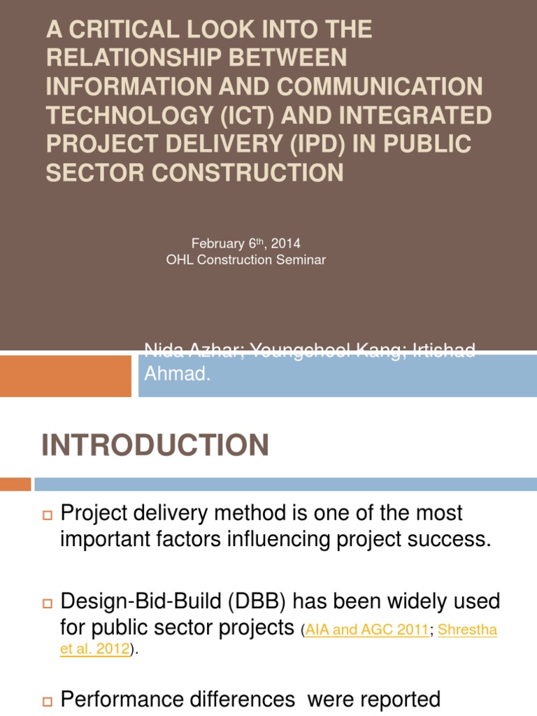 A Critical Look Into The Relationship Between Information and ...