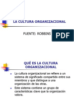 Cultura Organizacional I