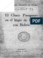 El Chaco Paraguayo en Litigio