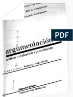 Argumentacion Analisis Evaluacion Presentacion PDF