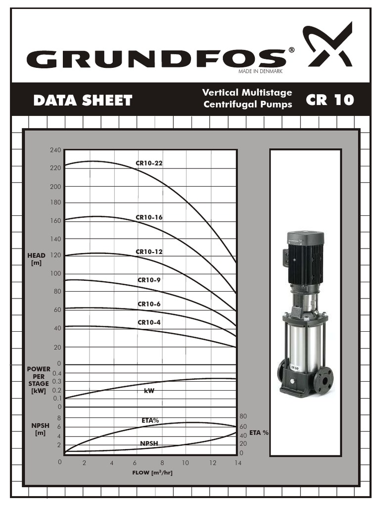 3.-Vertical Multistage Centrifugal Pumps | PDF | Pump | Energy Technology