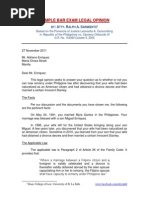 Affidavit of Support (Philippines)