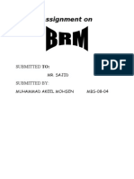 BRM asignment hypodeductive