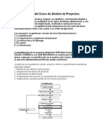 Apuntes Del Curso de Gestion de Proyectos