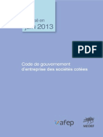 Code de Gouvernement D Entreprise Des Societes Cotees Juin 2013 FR