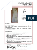 Guantes Catu, PDF, Guante