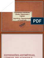 3.0. SI - Algoritmos - Representação e Construção, Estrutura Sequencial