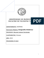 2013 - Geografia Historica - Fernández