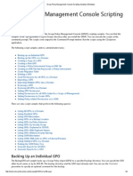 Group Policy Management Console Scripting Samples (Windows)