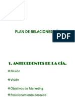 Plan de Relaciones Públicas