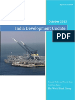 In Report India Development Update October 2013