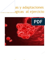 Respuestas y Adaptaciones Hematológicas Al Ejercicio