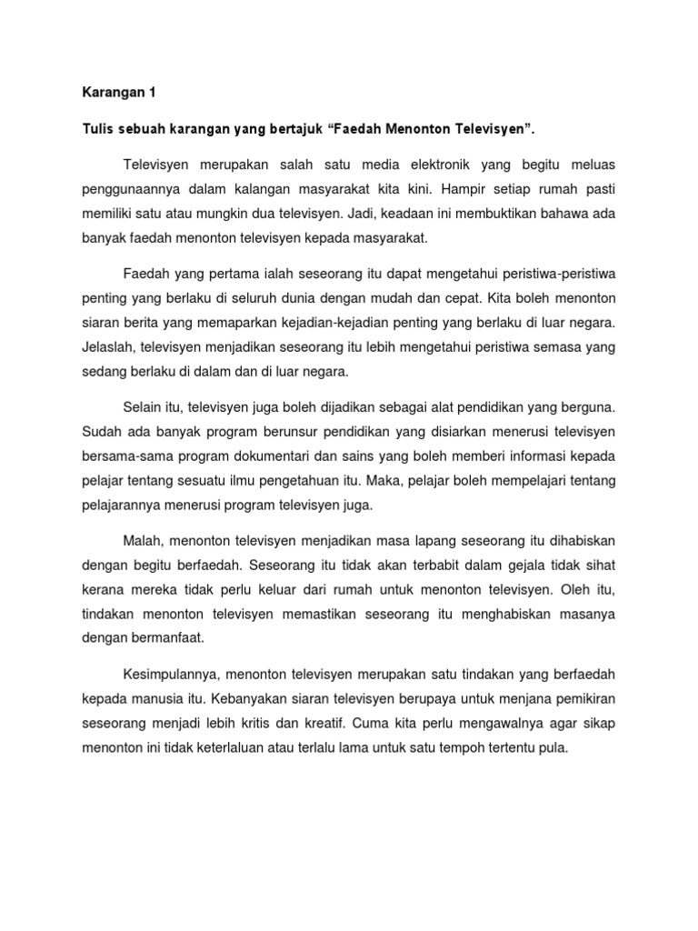Karangan Terbaik Pdf