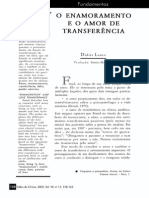 O Enamoramento e o Amor de Transferência (Didier Lauru)