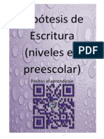 Hipótesis de Escritura (Niveles en Preescolar)