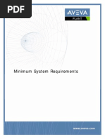 PDMS Minimum System Requirements Plant 