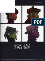 Gorillaz Demon Days Songbook