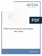 PDMS:AVEVA Instrumentation Data Update User Guide