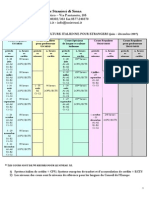 Fechas de Cursos