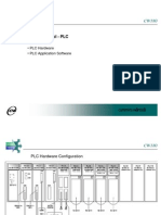 CW180 Control - PLC: - PLC Hardware - PLC Application Software