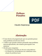 Python Funções: Abstração, Programação Estruturada e Definição